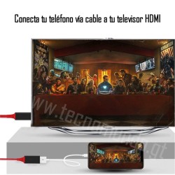 Cable MHL a HDMI para TV