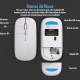 Mouse inalámbrico recargable iMice E1300