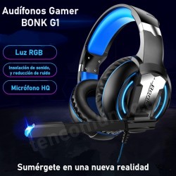 Audífonos gamer Bonks G1