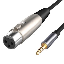 Cable XLR a plug